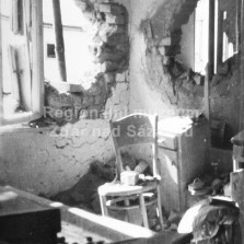 Po bombardování v Horní ulici. Foto: Archiv RM